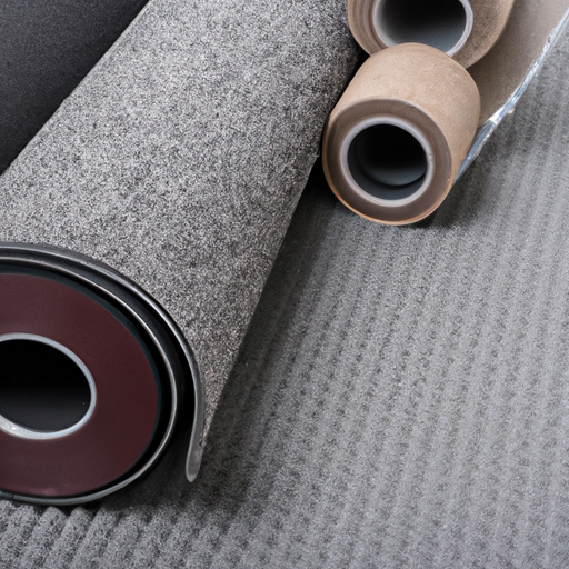Grip fixed carpet protector felt cloth roll China high quality factory Heavy Duty Self Adhesive Roofing Felt Rolls To Protect Stair Tiles