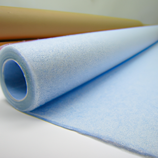 Poly Viscose Fabric Polyester Non woven Felt Roll Supplied by Chinese Supplier,
