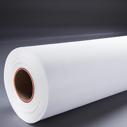 China's cheap roll for shed self-adhesive felt roll, white polyester fabric coated felt roll China high-quality factory,