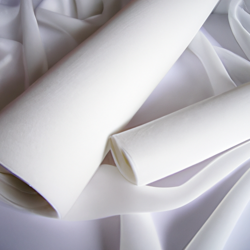 Chinese supplier of polyester viscose spandex fabric white polyester felt roll,