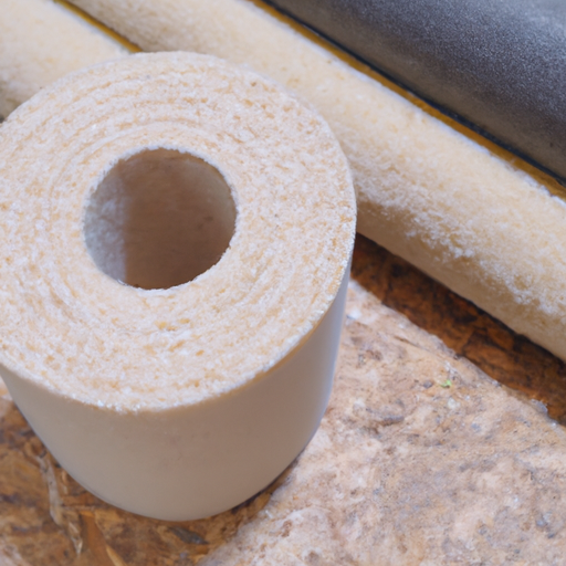 non woven felt roll in reinforced wood flooring stick, cheap in Chinese factory,
