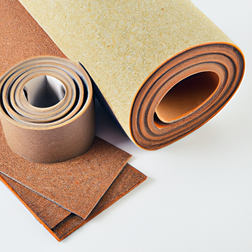 felt backed vinyl floor adhesive acoustic felt roll in China manufacturer,