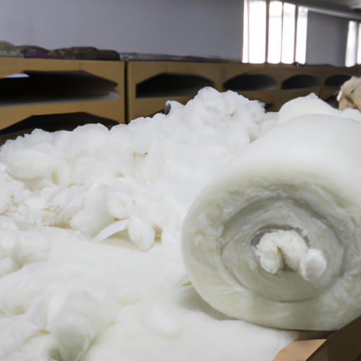 Chinese factory of natural white wool felt roll for acrylic fabric coating,
