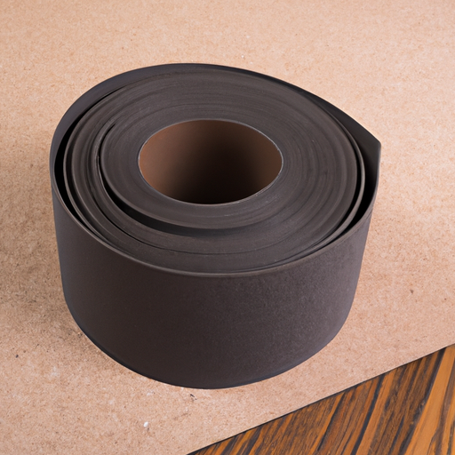 The black felt self-adhesive felt roll with adhesive backing is manufactured in a Chinese factory, which is the best floor protector for hardwood flooring.