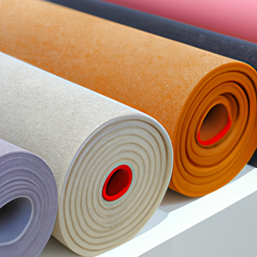 Chinese seller of anti slip vinyl fabric felt roll for interior decoration polyester fabric, high-quality manufacturer of armored protective floor protection polyester felt roll in China,