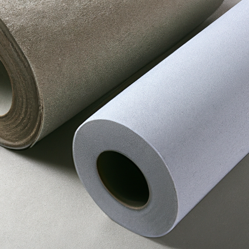 and a Chinese manufacturer of non woven polyester needle punched felt rolls for roof felt with adhesive backing,