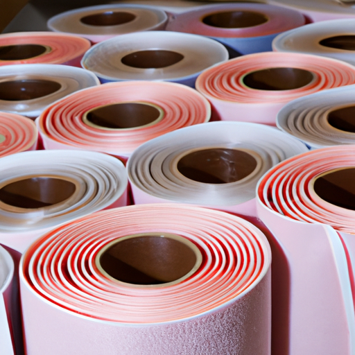 Chinese low-cost manufacturer of adhesive polyester fabric backing felt rolls,