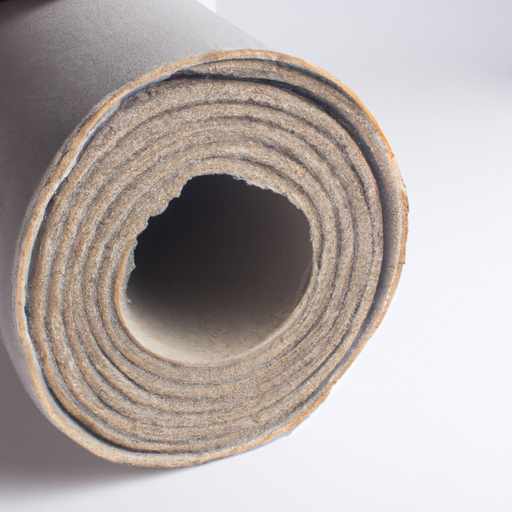 China High Quality Fabric Coating Self Adhesive Felt Roll Construction Ground Protection