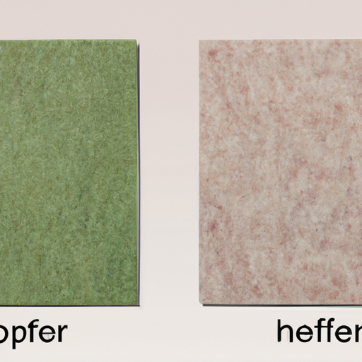 difference between carpet and felt ；