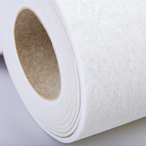 White Felt With Adhesive Backing China Supplier China factory producing white self-adhesive felt rolls
