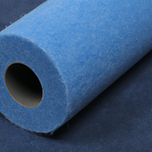 Polyester Viscose Blended Fabric Felt Roll China High Quality Factory Blue floor protection felt roll made in China factory