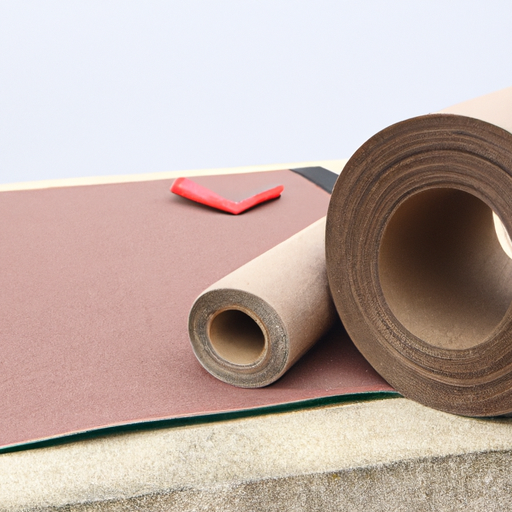 Heavy Duty Self Adhesive Roofing Felt Rolls To Protect Stair Tiles China Temporary Floor Protector Felt Roll Protection Painter Construction